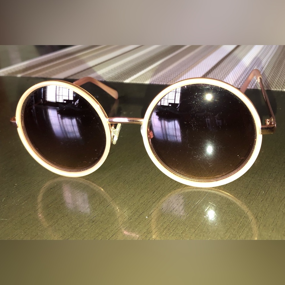 Tan sunglasses